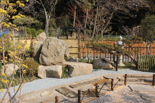 和風庭園 石組・植栽