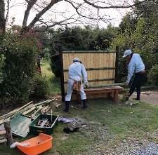 建仁寺垣 制作